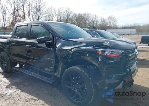 2025 Chevrolet Colorado 4Wd Z71 z USA, uszkodzony, nr VIN 1GCPTDEK8S1182308